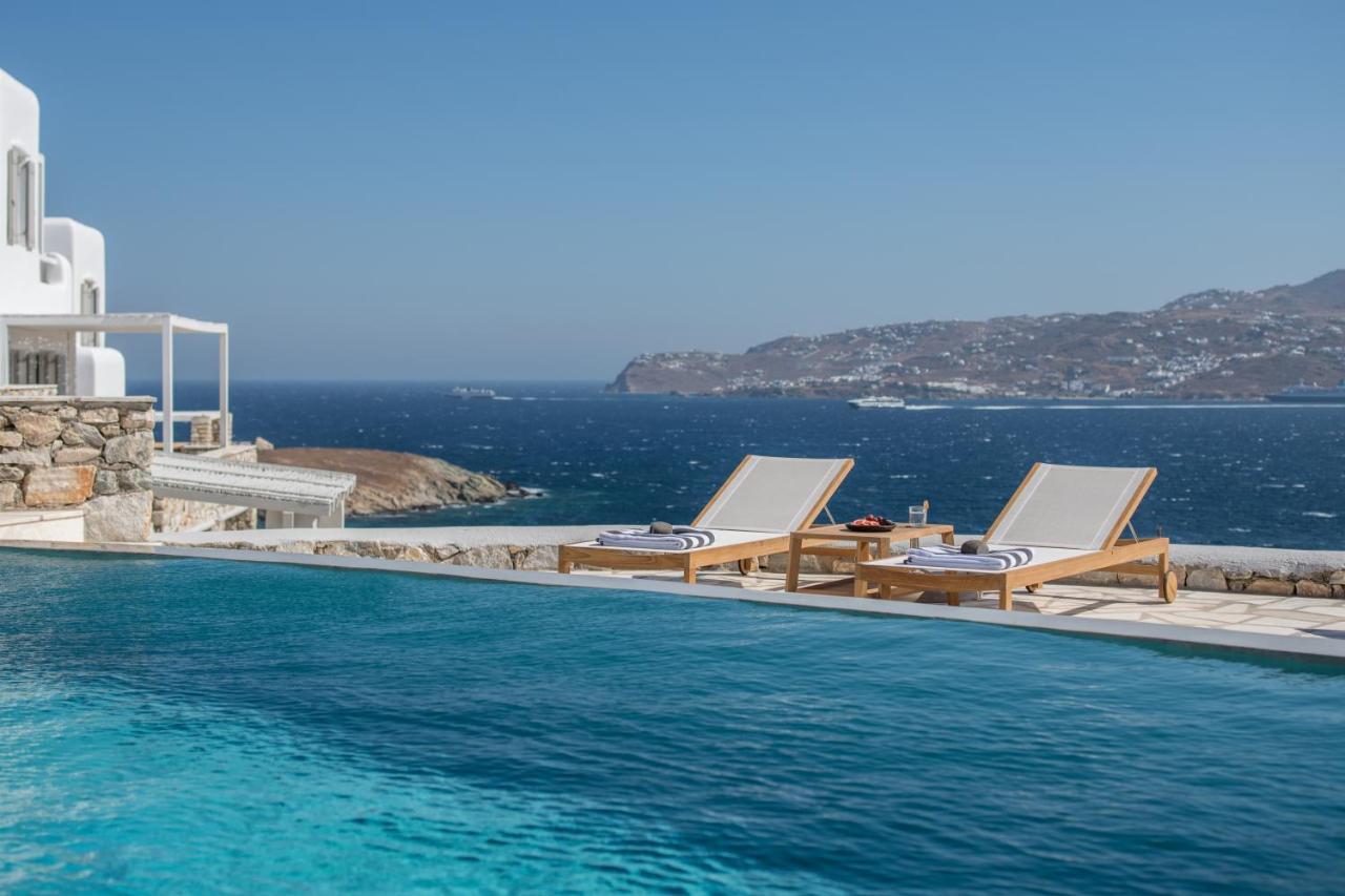 Mykonos Esti Luxury Villas Agios Ioannis Diakoftis Exterior foto