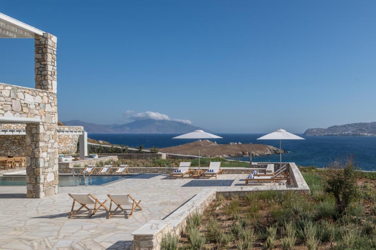 Mykonos Esti Luxury Villas Agios Ioannis Diakoftis Exterior foto